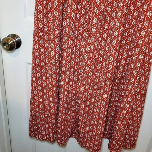 Molly Braken Red Maxi Dres Sz M - Picture 9 of 13